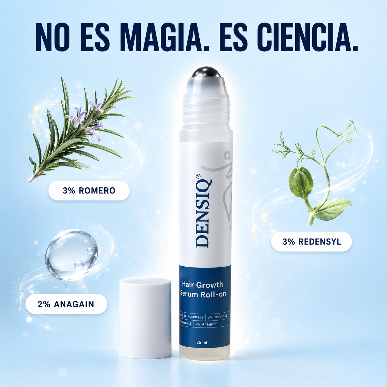 DENSIQ® Sérum Roll-on para Cabello