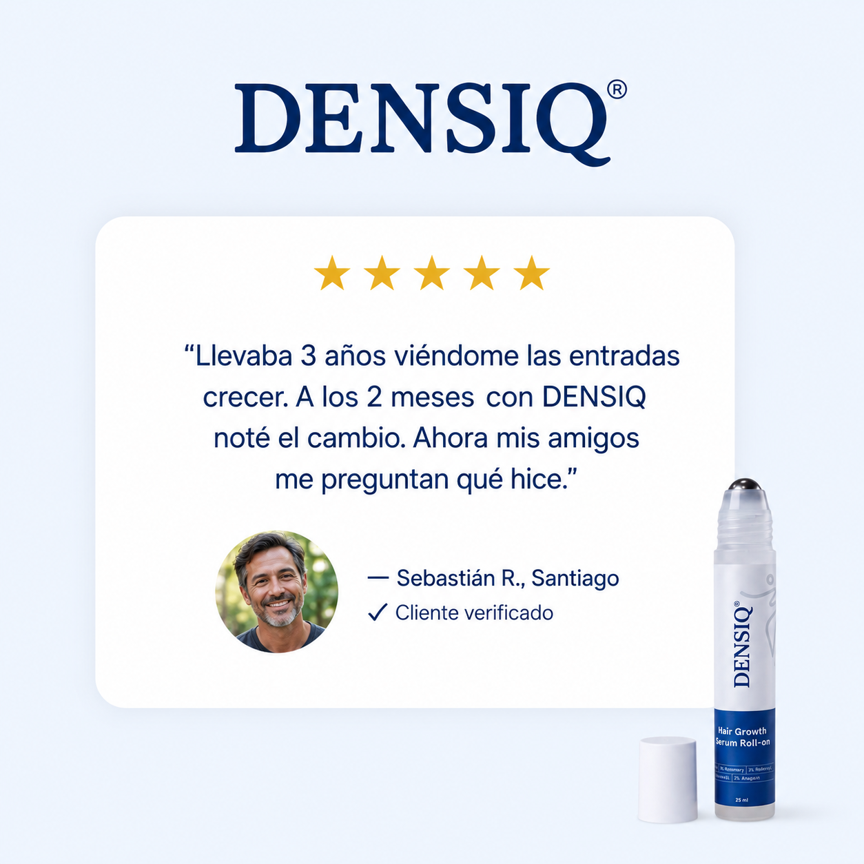 DENSIQ® Sérum Roll-on para Cabello